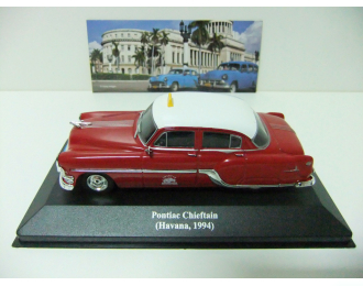 PONTIAC Chieftain (Havana) серия Collection Les Taxis du monde (1994), red / blue