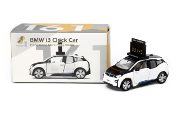 BMW i3 Marathon Clock Car, Capparius White, [10km]