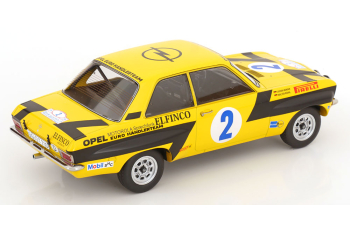 OPEL Ascona A №2 Rally Acropolis Walter Röhrl / Christian Geistdörfer (1975), yellow