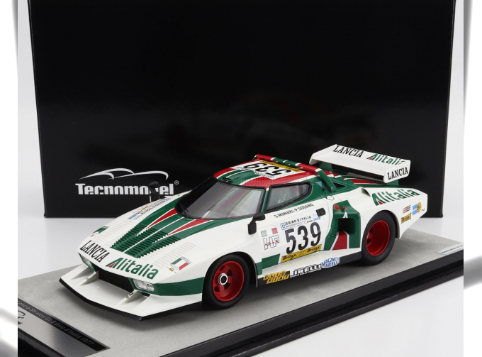 LANCIA Stratos Turbo Gr.5 Alitalia №539 Giro D'italia (1977) S.Munari - P.Sodano, Green Red White