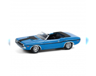 DODGE Challenger Convertible 1970 B5 Blue with Black Stripes