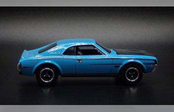 AMC Javelin (1970), blue/black