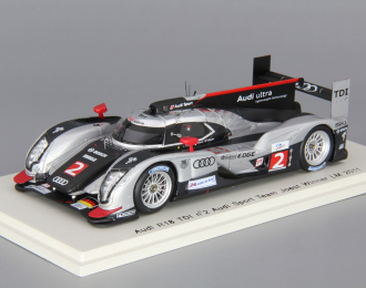 AUDI R18 TDI #2 Audi Sport Team Joest Winner LM (2011), silver / black