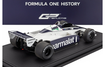 BRABHAM F1 Bt50 Parmalat №1 Winner Canadian Gp Nelson Piquet, (1982), White Blue