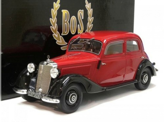 MERCEDES-BENZ 170V (1939), dark red / black