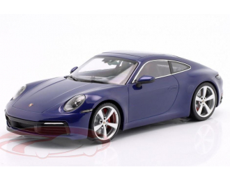 PORSCHE 911 (992) Carrera 4S (2019), gentian blue metallic