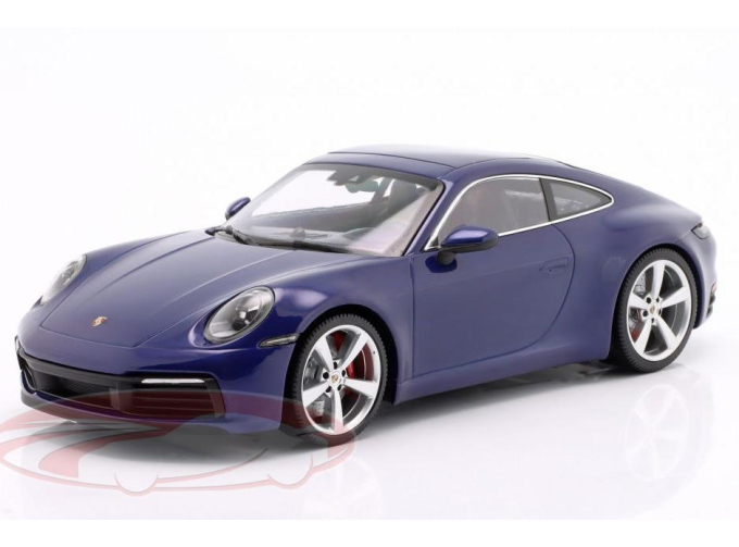 PORSCHE 911 (992) Carrera 4S (2019), gentian blue metallic