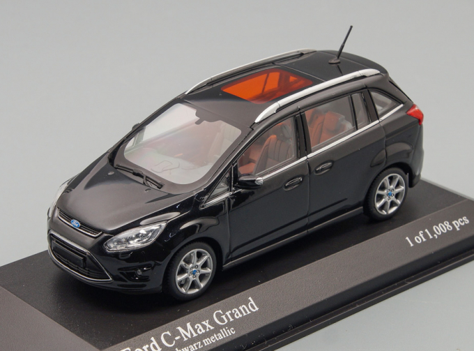 FORD C-Max Grande (2010), black metallic