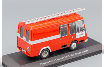 Pegaso SAVA Cosmos 5721 Bomberos (1973), red / white