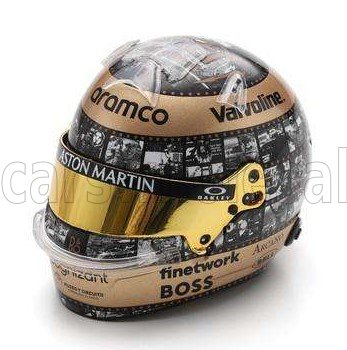 BELL HELMET Casco Helmet F1 Fernando Alonso Team Aston Martin Aramco Cognizant №14 Mexico Gp (2024)