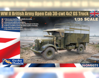 Сборная модель WW II British Army Open Cab 30-cwt 4x2 GS Truck