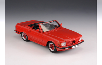 MERCEDES-BENZ 500SL AMG (R107) Roadster 1980 Red