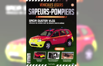 DACIA Duster VLCG - Vehicule de liaison chef de groupe (Haute-Saône) Vehicules Legers Sapeurs-Pompiers 80