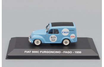 FIAT 500C FURGONCINO "FAGO" (1950), blue