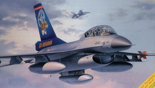 Сборная модель Lockheed F-16B twin seater