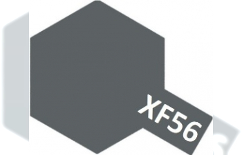 Краска акриловая серый металик матовый XF-56 Metallic Grey,10мл.