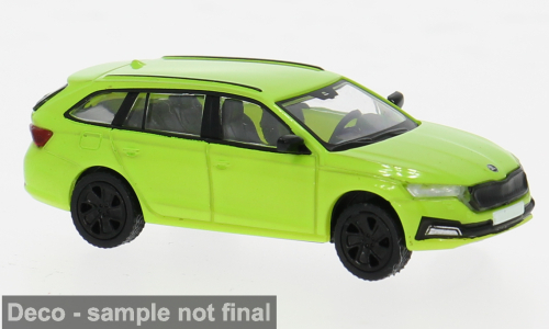 SKODA Octavia IV Combi (2019), light green