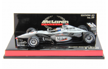 McLaren MERCEDES-BENZ MP4/15 M. Hakkinen, grey / black