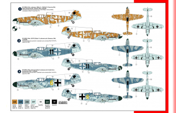 Сборная модель Messerschmitt Bf-109G-8