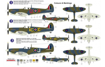 Сборная модель Самолет Supermarine Seafire Mk.Ib