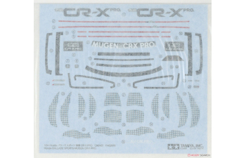 Сборная модель Honda Ballade Sports Mugen CR-X Pro