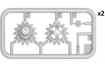 Сборная модель Аксессуары T-62 WHEELS SET