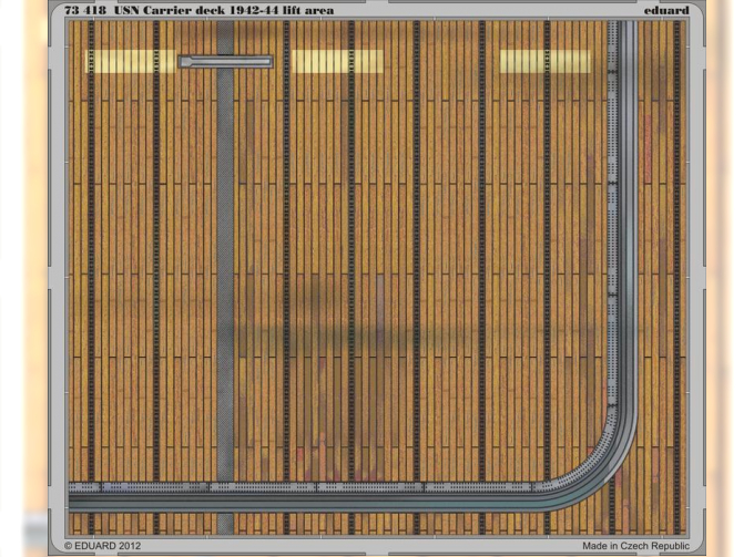 Фототравление для USN Carrier deck 1942-44 lift area