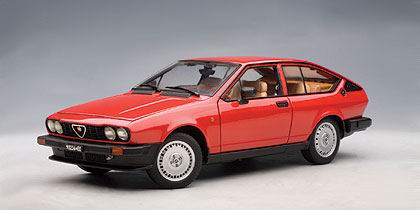 ALFA ROMEO ALFETTA GTV 2.0 1983, red