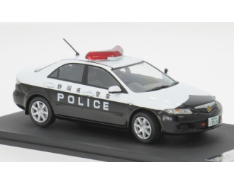 MAZDA 6 *Japan Police* (2003), white/black 