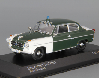BORGWARD Isabella "Polizei Frankfurt" (1959), green / white