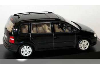 VOLKSWAGEN Touran (2003), черный металлик