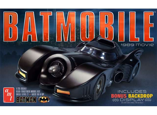 Сборная модель Batmobile, plastic modelkit 1989