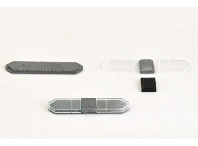 Проблесковый маяк Legion Juluen с сиреной (прозрачное стекло)