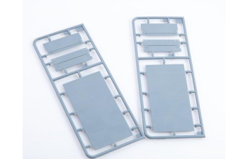 Сборная модель German 80T Type SSyms Schwerer platormwagen Wooden Tip