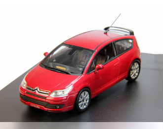 CITROEN C4, red metallic