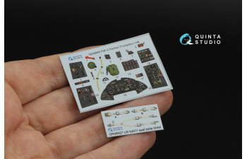 3D Декаль интерьера кабины F9F-3 Panther (Trumpeter)