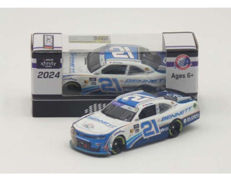 Chevrolet Camaro #21 Austin Hill *Bennett Transportation 50th Anniversary*, Daytona Win, white/blue 2024