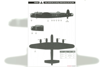 Сборная модель Lancaster MK I/III