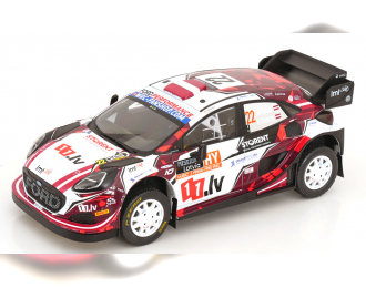 FORD Puma Rally1 Team M Sport Ford Wrt №22 7th Rally Latvia (2024) Martin Sesks - Renars Francis, White Red Black