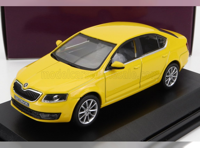 SKODA Octavia Iii (2012), yellow