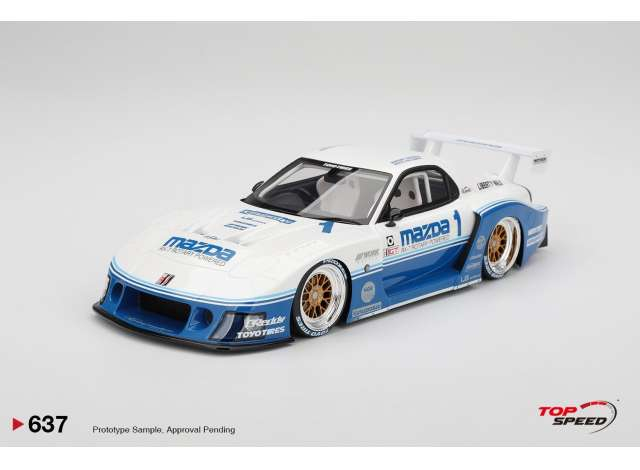 Mazda RX7 (FD3S) LB-Super Silhouette Imsa, white/blue 2025