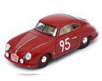 PORSCHE 356 Coupe №95 Rally Montecarlo (1954) Siegfried Schild - Bjornestad, Red