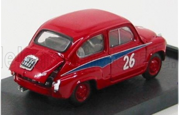 FIAT 600 ABARTH 750 №26 MILLE MIGLIA (1956) D.COGNA, RED