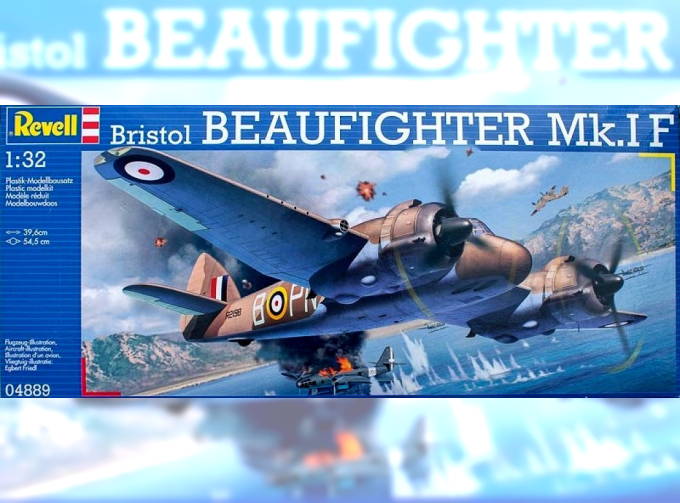 Сборная модель Британский тяжелый истребитель Bristol Beaufighter Mk.IF