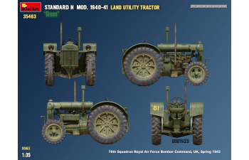 Сборная модель FORDSON Standard Tractor Raf 1940