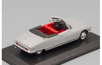 CITROEN DS 21 Cabriolet decapotable (1970), grey metallic