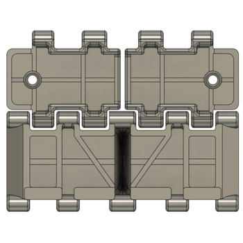 Сборные траки Шевронные + разрезные Тип 34