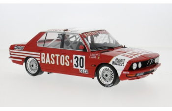 BMW 5-series 528i (e28) Team Bastos Joosen Juma №30 Winner 24h Spa (1982) Eddy Joosen - Armin Hahne - Hans Heyer - Dieter Quester, Red White