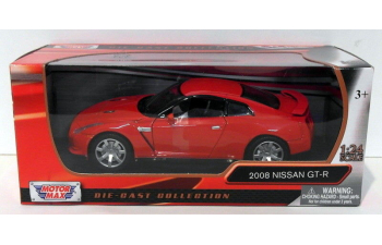 NISSAN Skyline GTR R35 (2008), red
