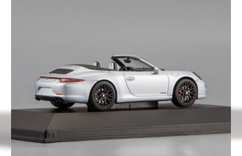 PORSCHE 991 Carrera Cabriolet GTS (2014), silver metallic